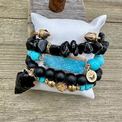 Turks and Sass Bracelet Stack