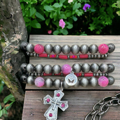 Rosey Spirits Bracelet Stack