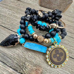 Turks and Sass Luxe Designer Bracelet Stack