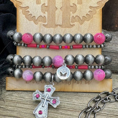 Rosey Spirits Bracelet Stack