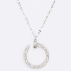 Roundabout Brilliance Pendant Necklace