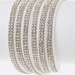 Crystal Pave Double Wrap Bracelet