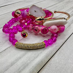 Pink Panache Bracelet Stack