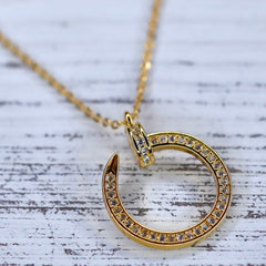 Roundabout Brilliance Pendant Necklace