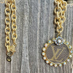 Gold Luster Luxe Designer Chain Necklace